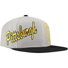MLB Pittsburgh Pirates Mitchell & Ness Knock Out Panel Snapback Hat
