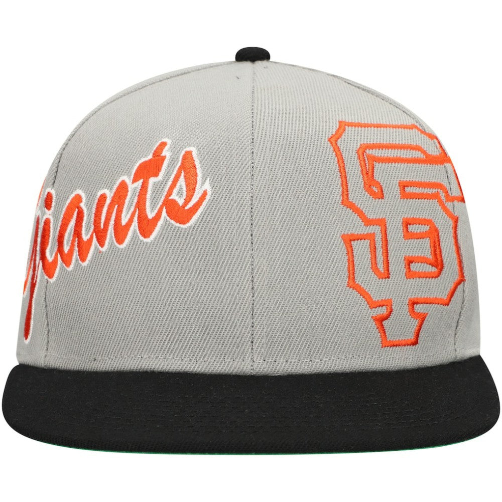 MLB San Francisco Giants Mitchell & Ness Knock Out Panel Snapback Hat