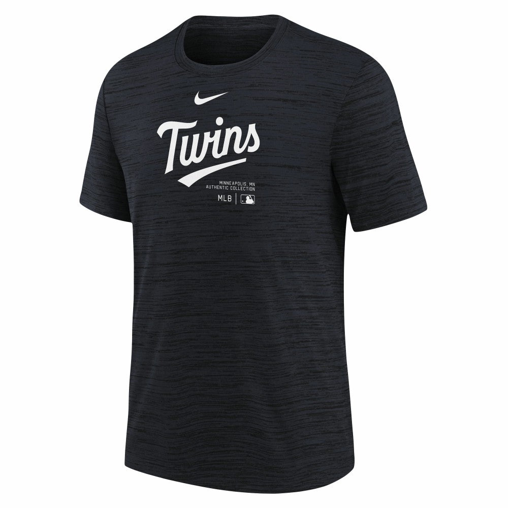 MLB Minnesota Twins Nike Youth Authentic Collection Practice Performance T-Shirt
