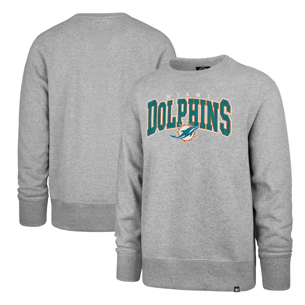 '47 Varsity Block Headline Pullover Sweatshirt - Miami Dolphins