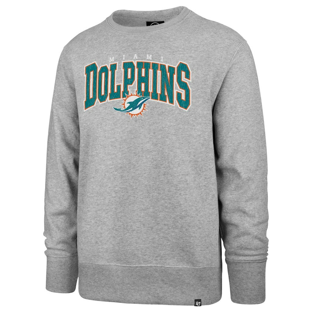 '47 Varsity Block Headline Pullover Sweatshirt - Miami Dolphins