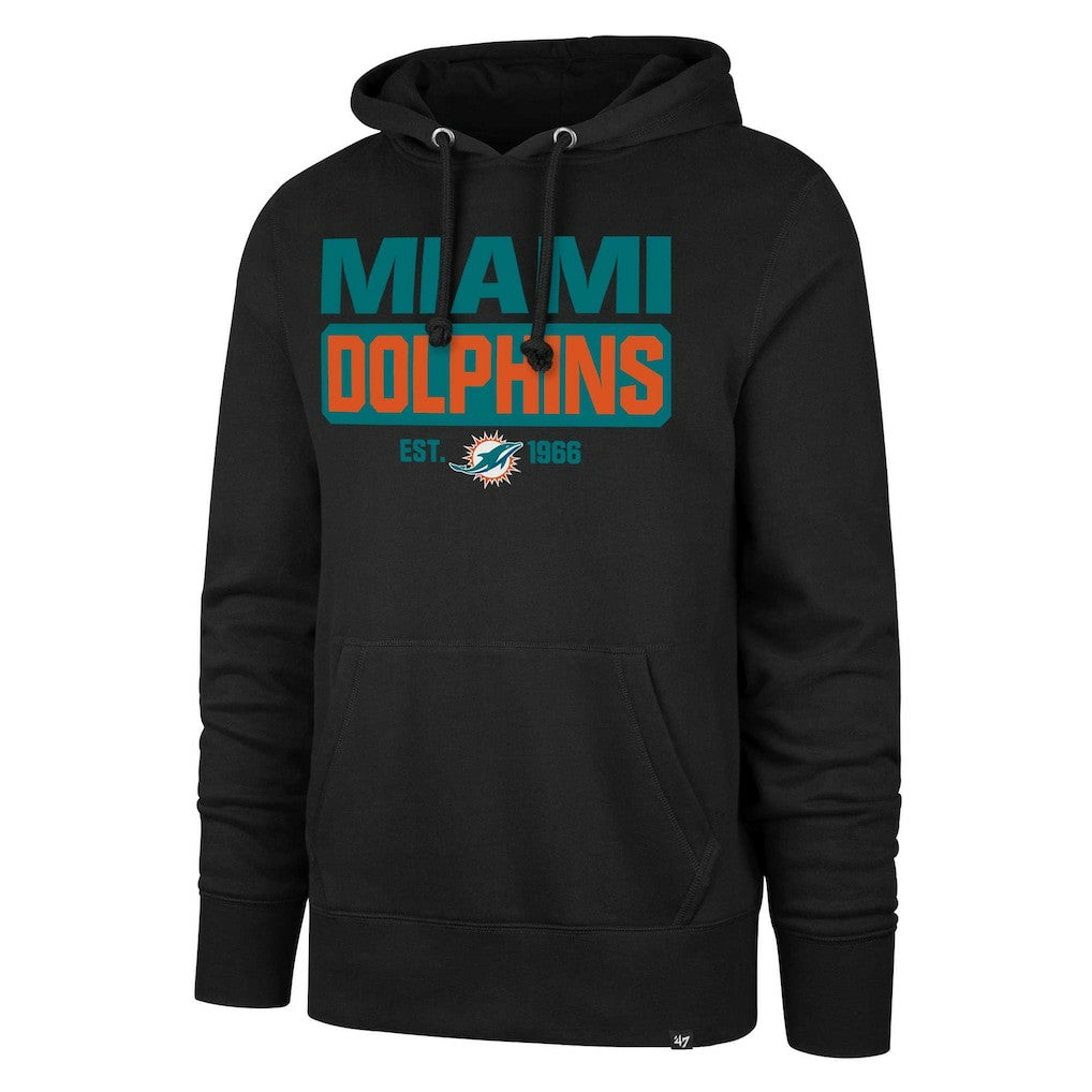 '47 Box Out Headline Pullover Hoodie - Miami Dolphins