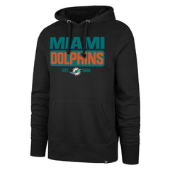 '47 Box Out Headline Pullover Hoodie - Miami Dolphins