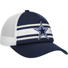 Youth Stripe Trucker Adjustable Hat - Dallas Cowboys