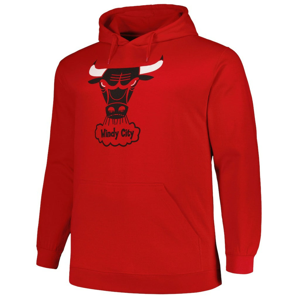 NBA Chicago Bulls Hardwood Classics Big & Tall Pullover Hoodie