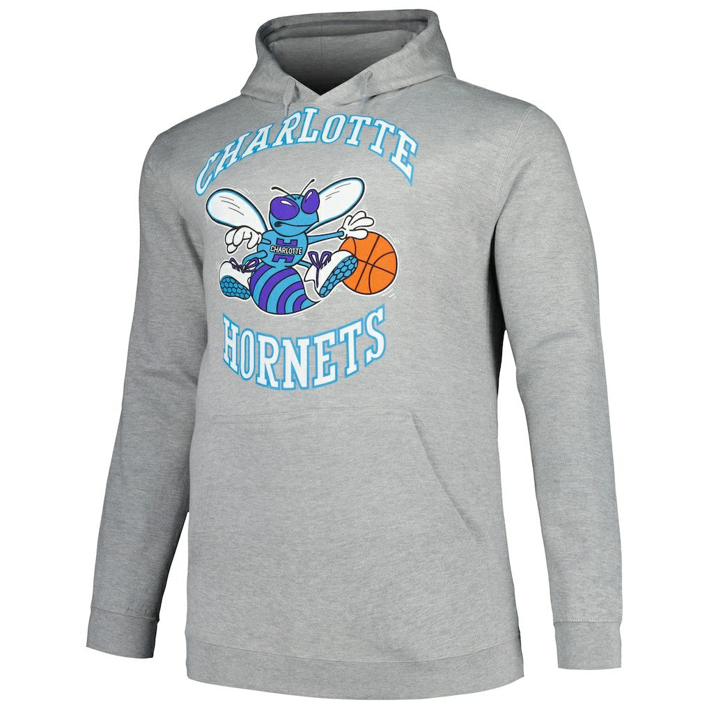 NBA Charlotte Hornets Hardwood Classics Big & Tall Pullover Hoodie