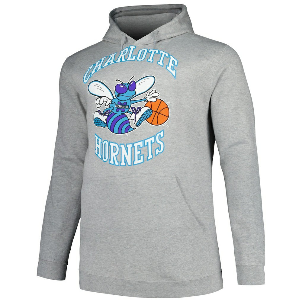 NBA Charlotte Hornets Hardwood Classics Big & Tall Pullover Hoodie