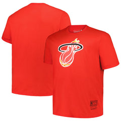 NBA Miami Heat Big & Tall Hardwood Classics Vintage Logo T-Shirt