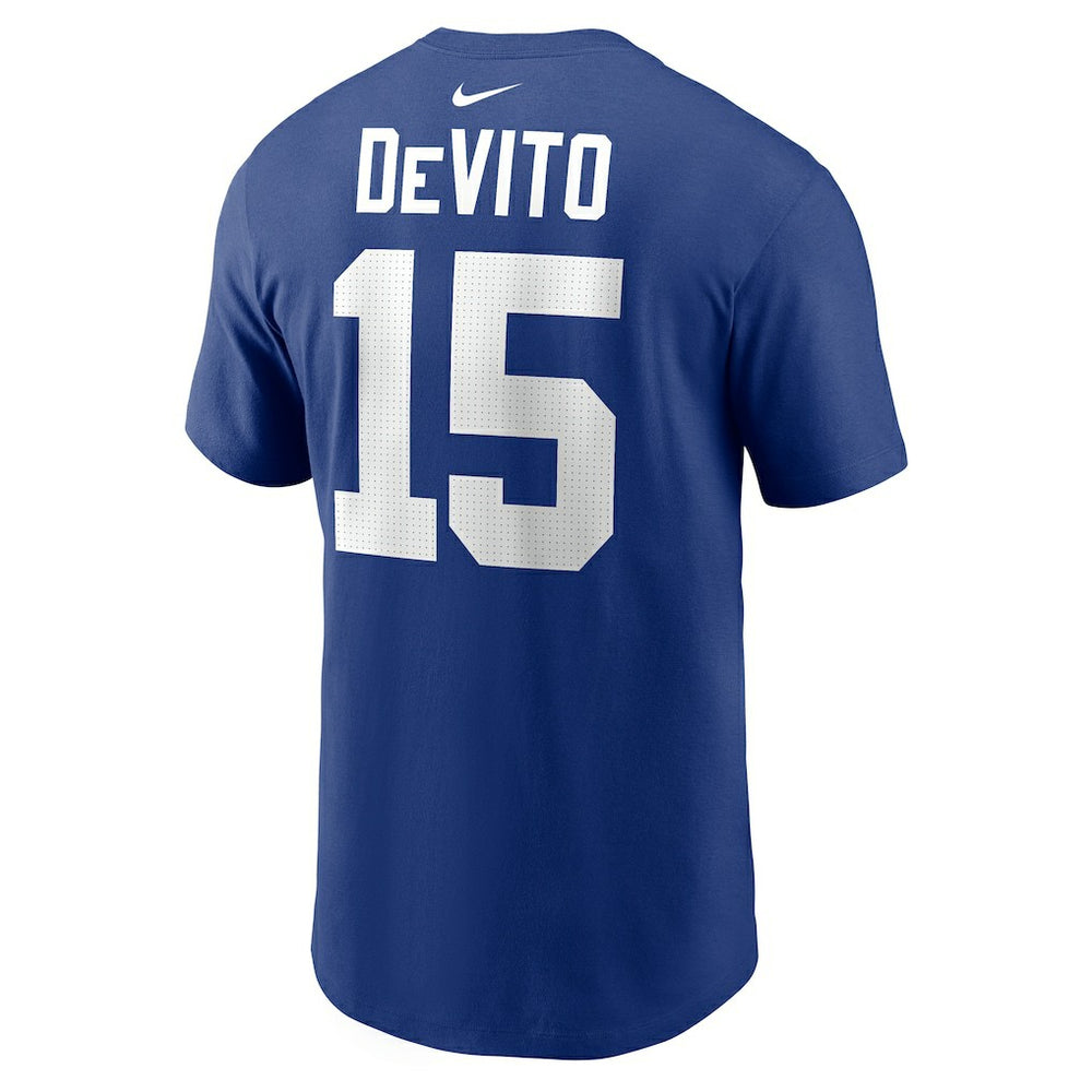 Tommy DeVito  Name & Number T-Shirt - New York Giants