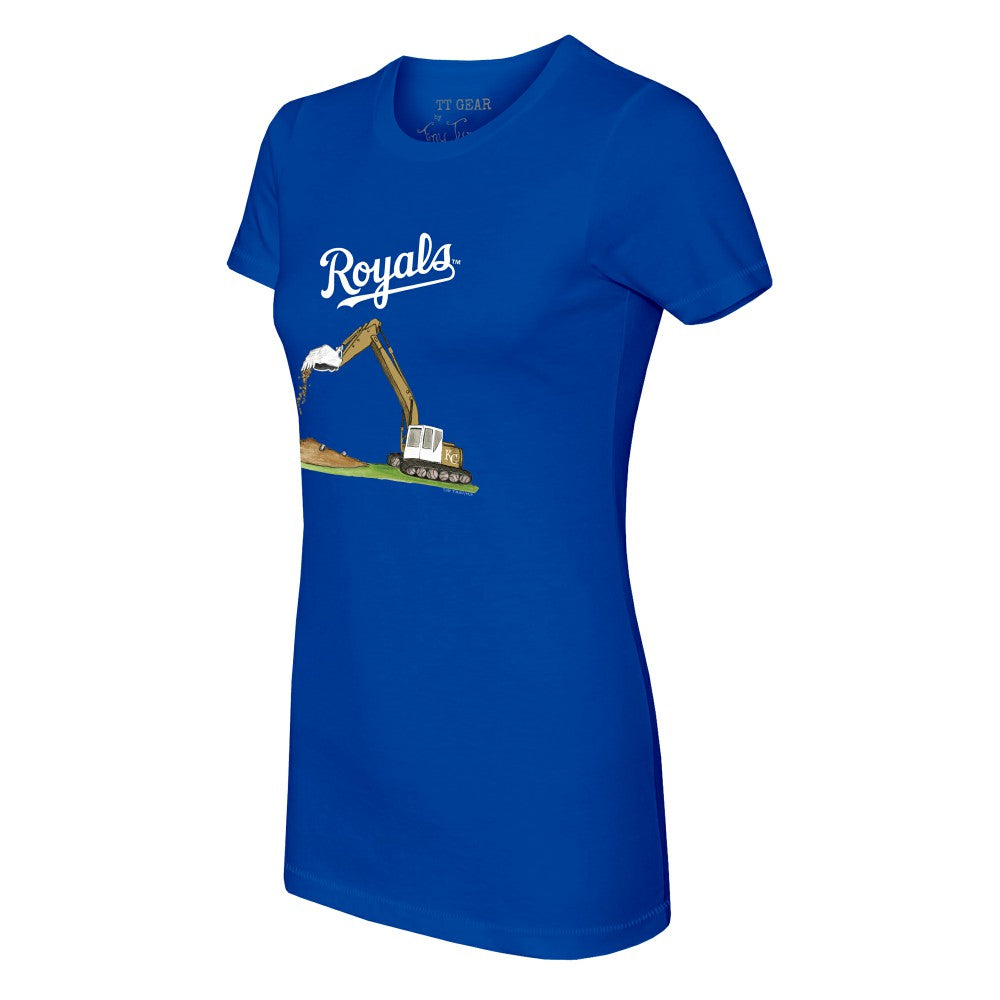 MLB Kansas City Royals Tiny Turnip Women's Excavator T-Shirt