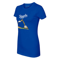 MLB Kansas City Royals Tiny Turnip Women's Excavator T-Shirt