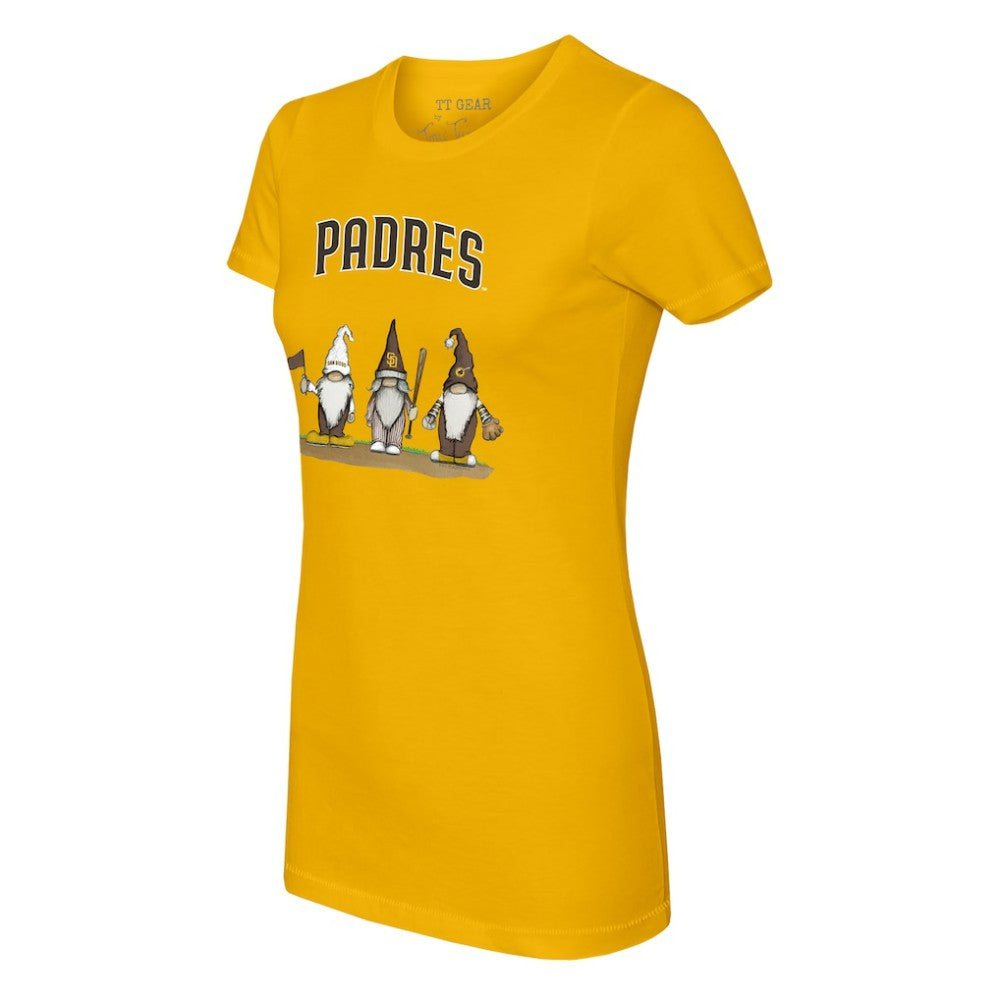 MLB San Diego Padres Tiny Turnip Women's Gnomes T-Shirt