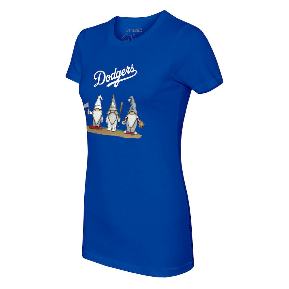 MLB Los Angeles Dodgers Tiny Turnip Women's Gnomes T-Shirt
