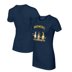 MLB Milwaukee Brewers Tiny Turnip Women's Gnomes T-Shirt