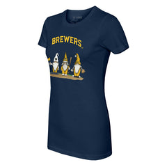 MLB Milwaukee Brewers Tiny Turnip Women's Gnomes T-Shirt