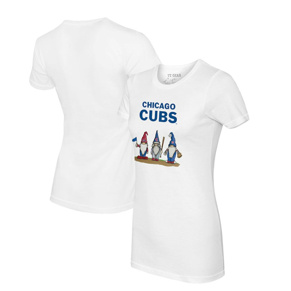 MLB Chicago Cubs Tiny Turnip Women's Gnomes T-Shirt