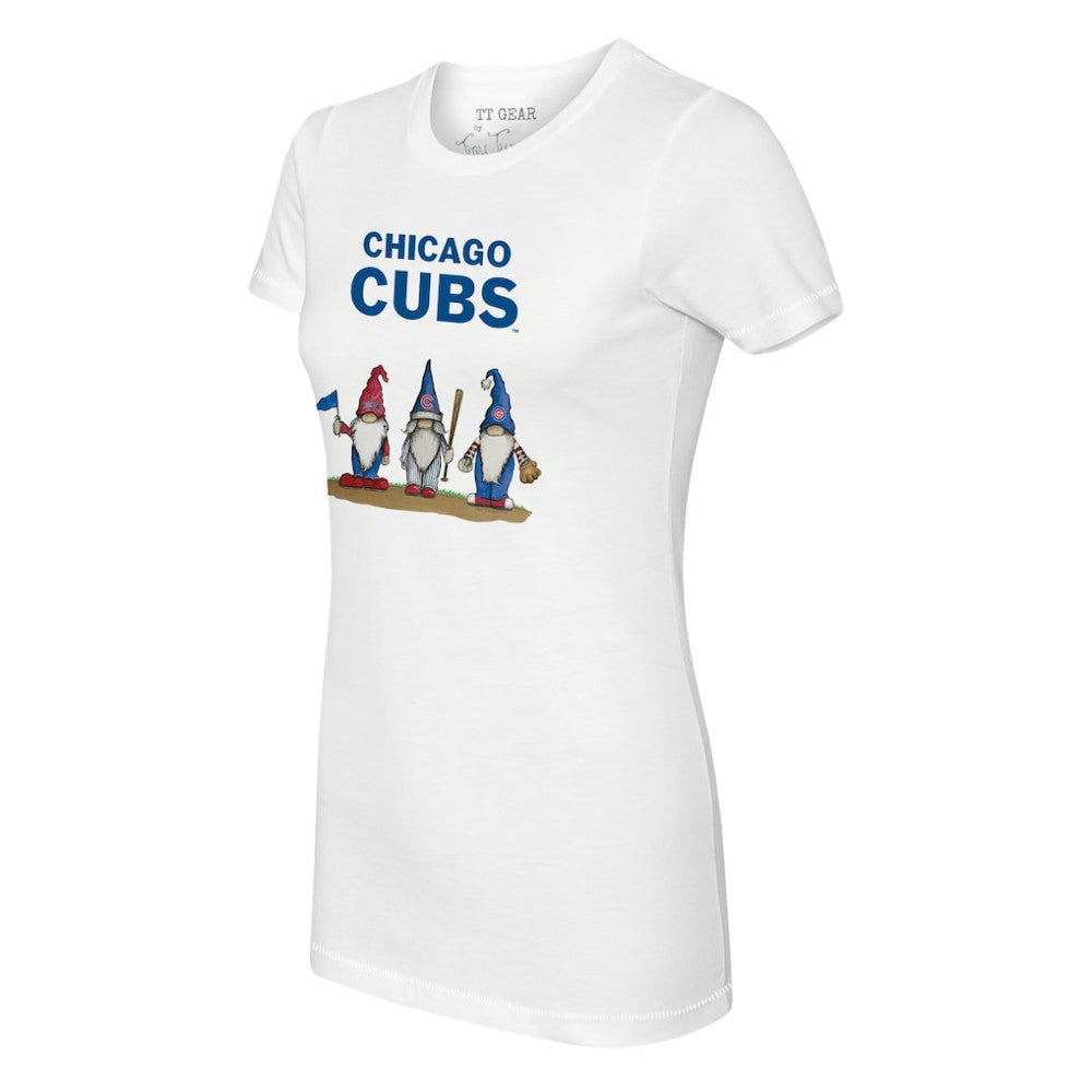 MLB Chicago Cubs Tiny Turnip Women's Gnomes T-Shirt