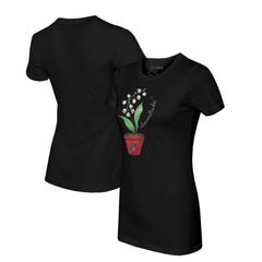 MLB Arizona Diamondbacks Tiny Turnip Women's Lilies & Ladybugs T-Shirt