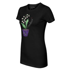 MLB Colorado Rockies Tiny Turnip Women's Lilies & Ladybugs T-Shirt