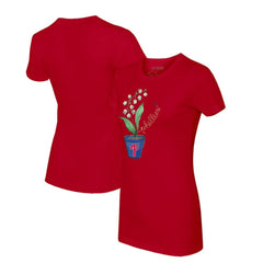 MLB Philadelphia Phillies Tiny Turnip Women's Lilies & Ladybugs T-Shirt