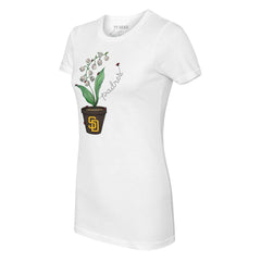 MLB San Diego Padres Tiny Turnip Women's Lilies & Ladybugs T-Shirt