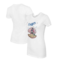 MLB Los Angeles Dodgers Tiny Turnip Women's Mermaid T-Shirt