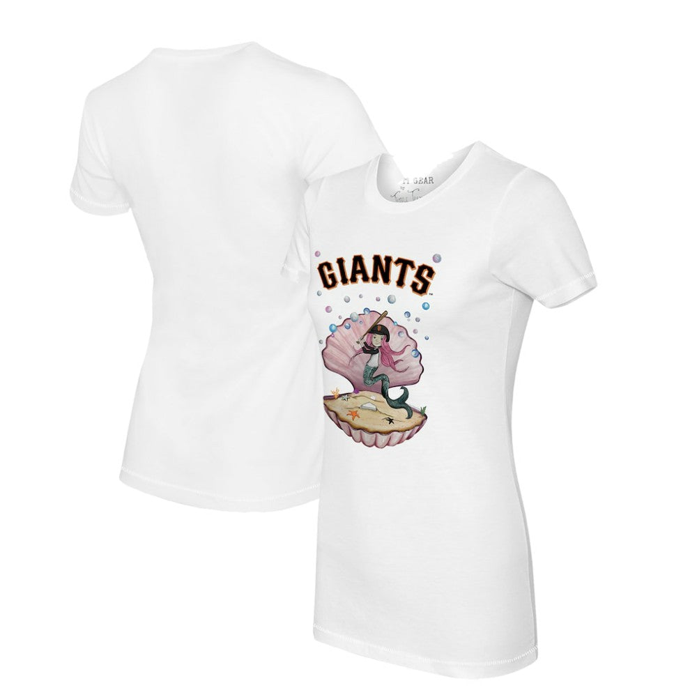 MLB San Francisco Giants Tiny Turnip Women's Mermaid T-Shirt