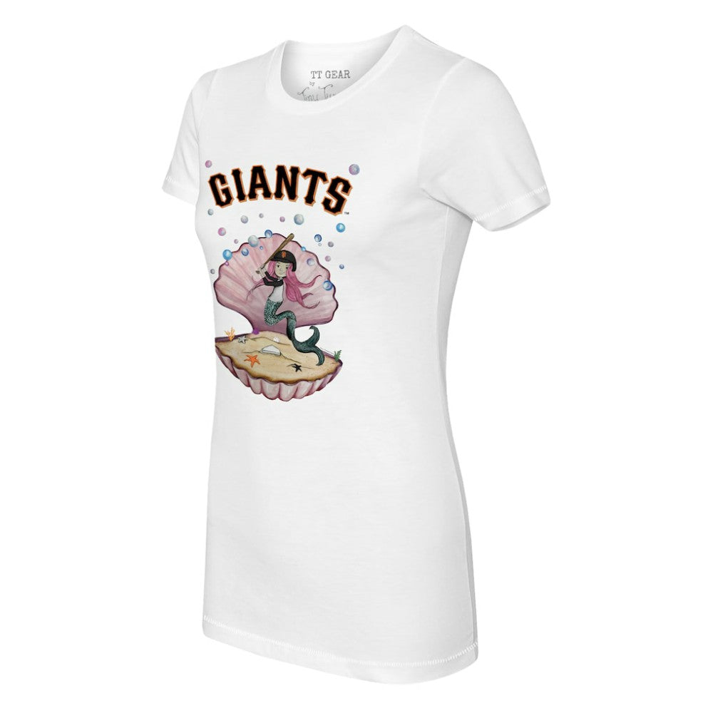 MLB San Francisco Giants Tiny Turnip Women's Mermaid T-Shirt