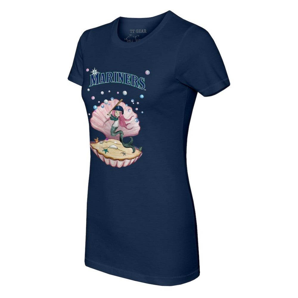 MLB Seattle Mariners Tiny Turnip Women's Mermaid T-Shirt
