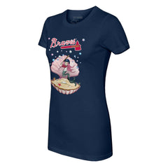 MLB Atlanta Braves Tiny Turnip Women's Mermaid T-Shirt