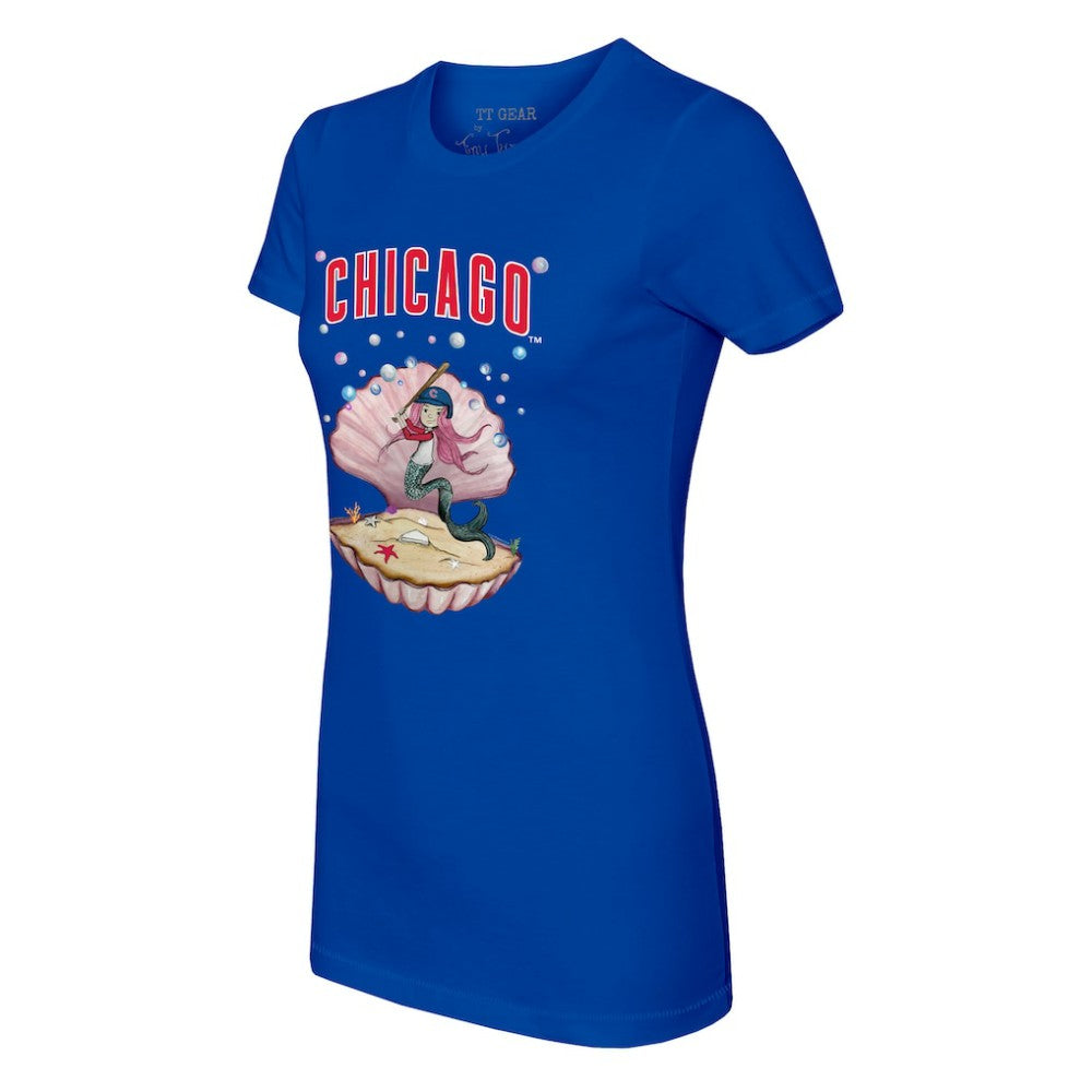MLB Chicago Cubs Tiny Turnip Women's Mermaid T-Shirt