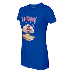 MLB Chicago Cubs Tiny Turnip Women's Mermaid T-Shirt