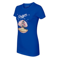 MLB Los Angeles Dodgers Tiny Turnip Women's Mermaid T-Shirt
