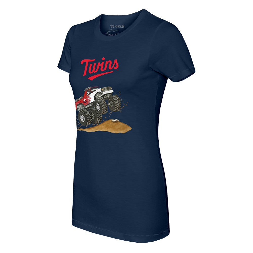 MLB Minnesota Twins Tiny Turnip Women's Monster Truck T-Shirt