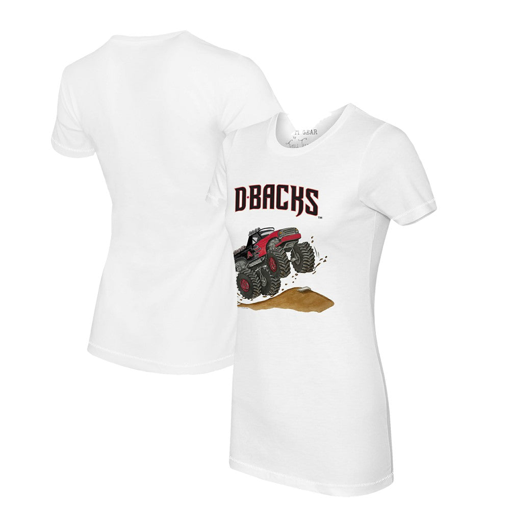 MLB Arizona Diamondbacks Tiny Turnip Women's Monster Truck T-Shirt