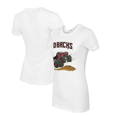 MLB Arizona Diamondbacks Tiny Turnip Women's Monster Truck T-Shirt