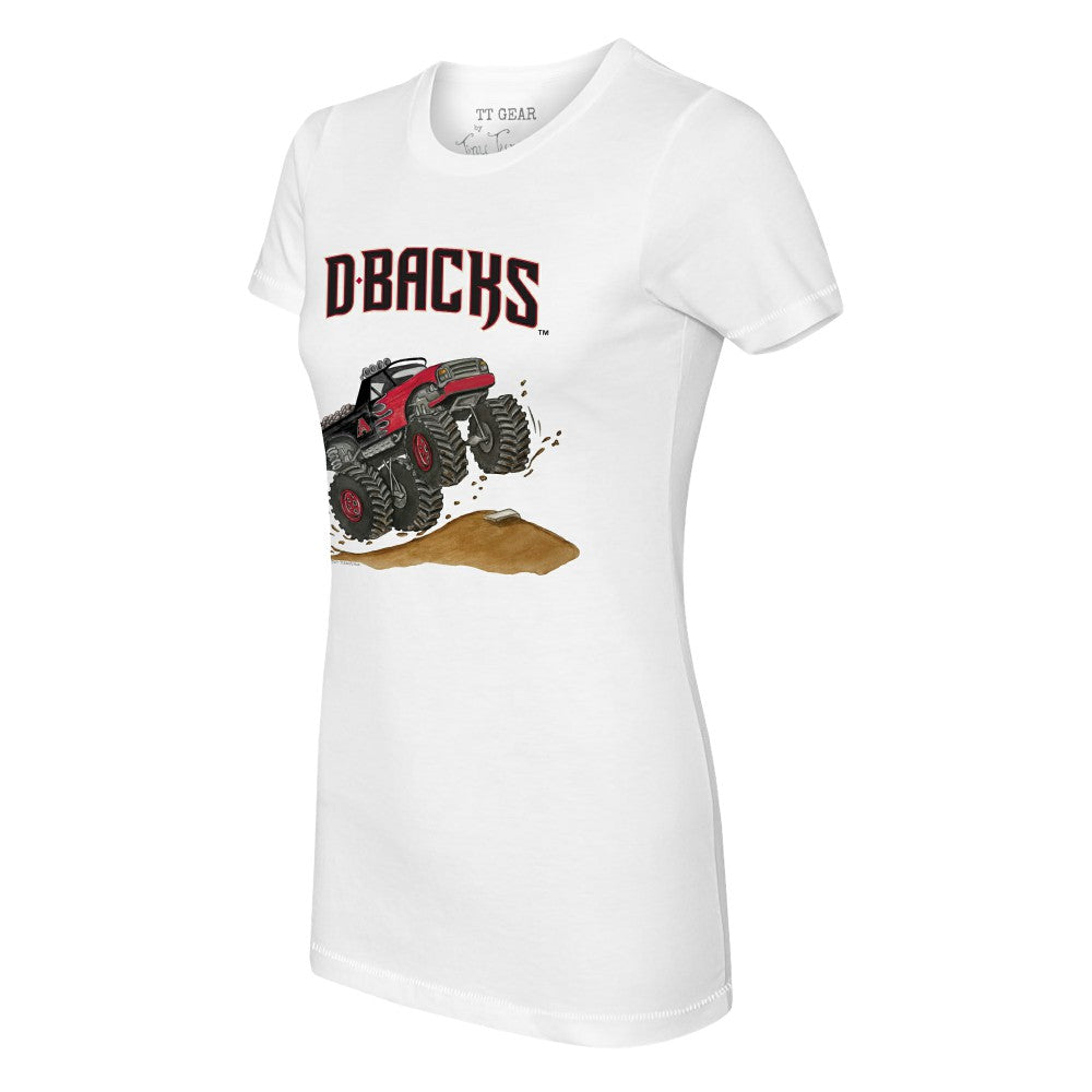 MLB Arizona Diamondbacks Tiny Turnip Women's Monster Truck T-Shirt