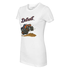 MLB Detroit Tigers Tiny Turnip Women's Monster Truck T-Shirt