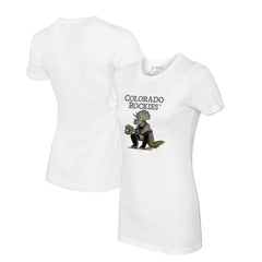 MLB Colorado Rockies Tiny Turnip Women's Triceratops T-Shirt
