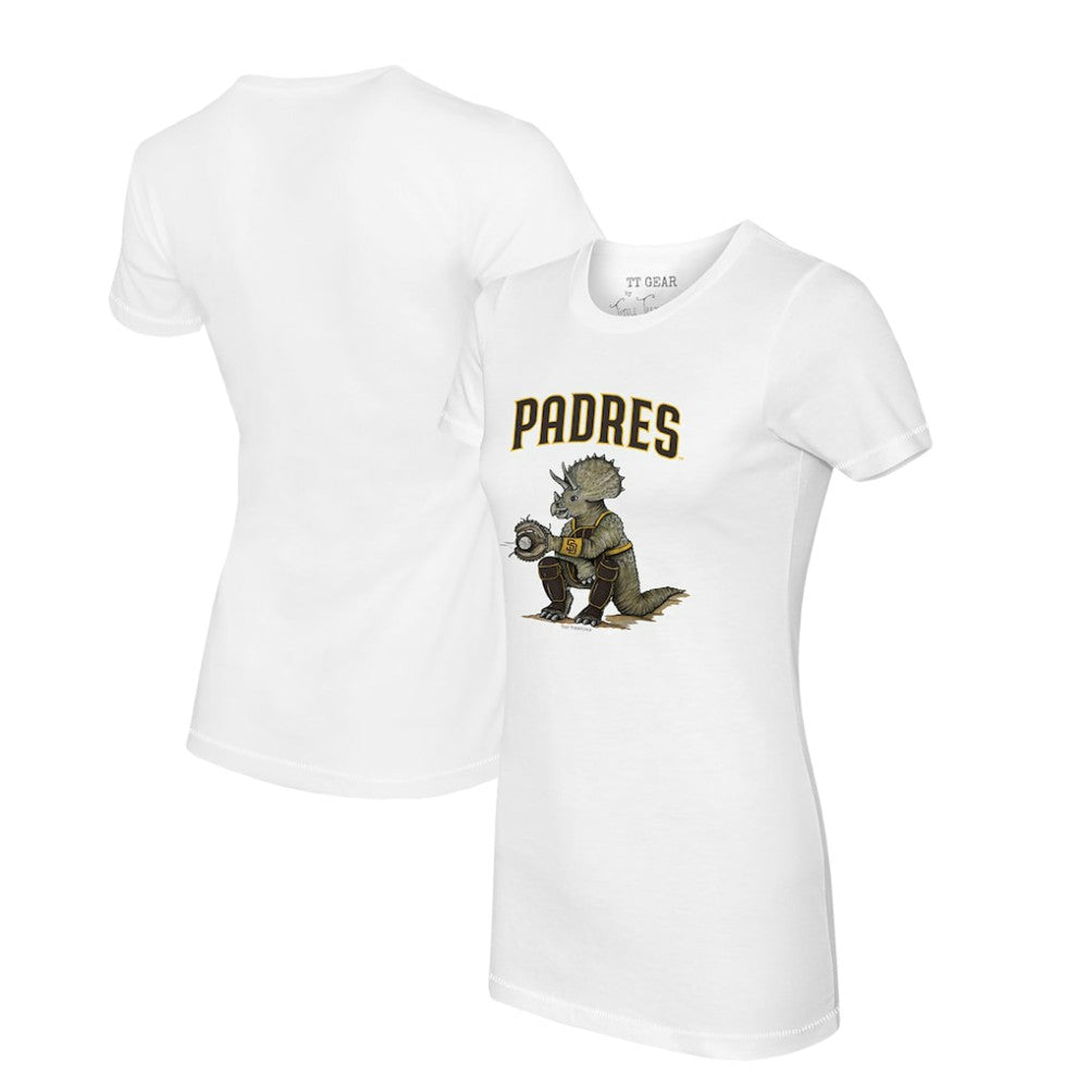 MLB San Diego Padres Tiny Turnip Women's Triceratops T-Shirt