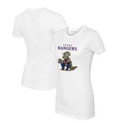 MLB Texas Rangers Tiny Turnip Women's Triceratops T-Shirt