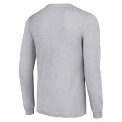 NHL Heather Gray St. Louis Blues Starter Color Scratch Long-Sleeve T-Shirt