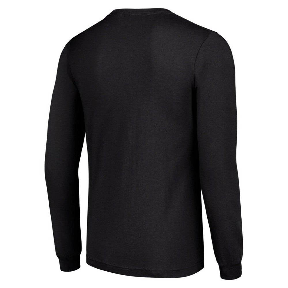 NHL Black New Jersey Devils Starter Color Scratch Long-Sleeve T-Shirt