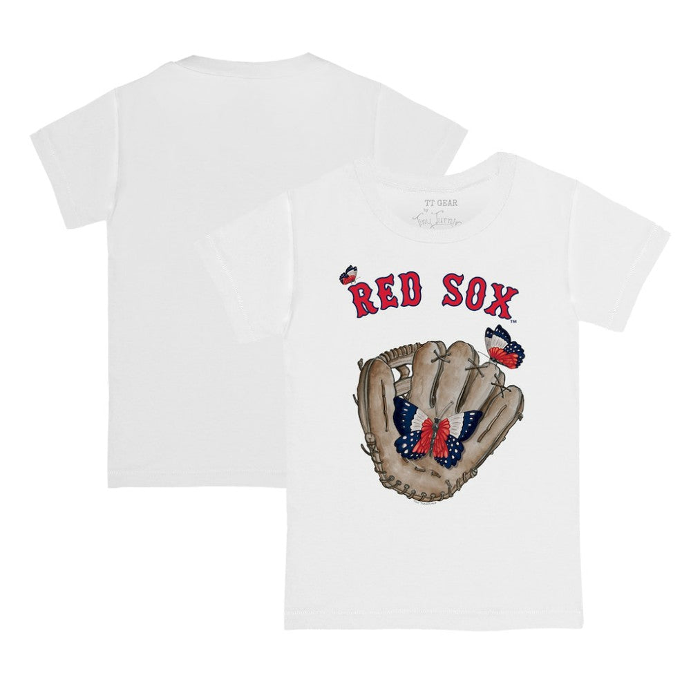 MLB Boston Red Sox Tiny Turnip Youth Butterfly Glove T-Shirt