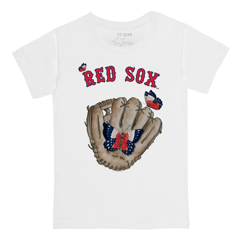 MLB Boston Red Sox Tiny Turnip Youth Butterfly Glove T-Shirt