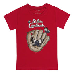MLB St. Louis Cardinals Tiny Turnip Youth Butterfly Glove T-Shirt