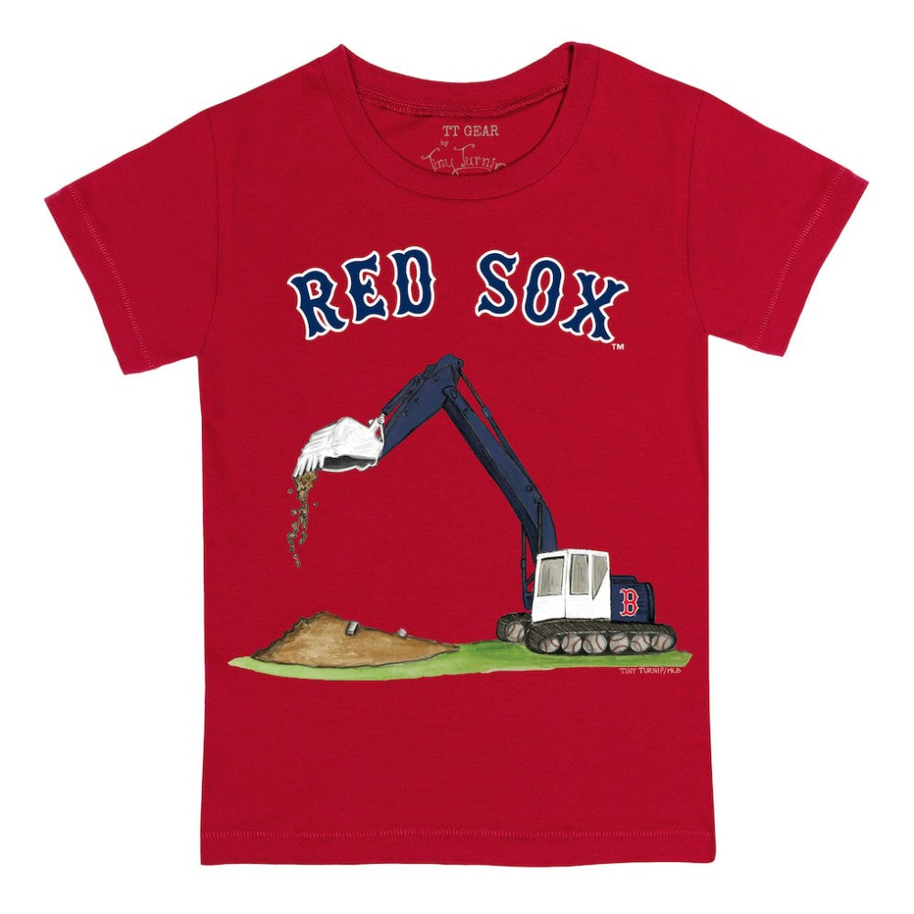 MLB Boston Red Sox Tiny Turnip Youth Excavator T-Shirt