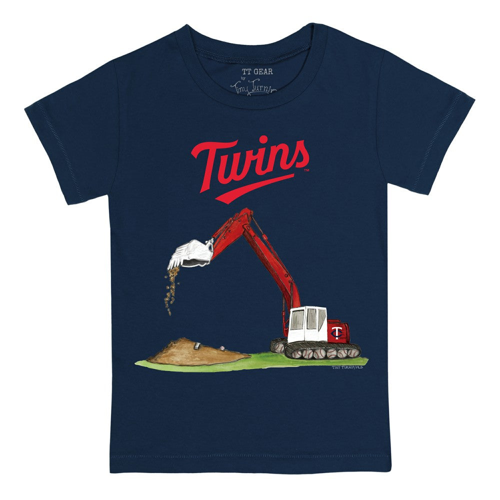 MLB Minnesota Twins Tiny Turnip Youth Excavator T-Shirt