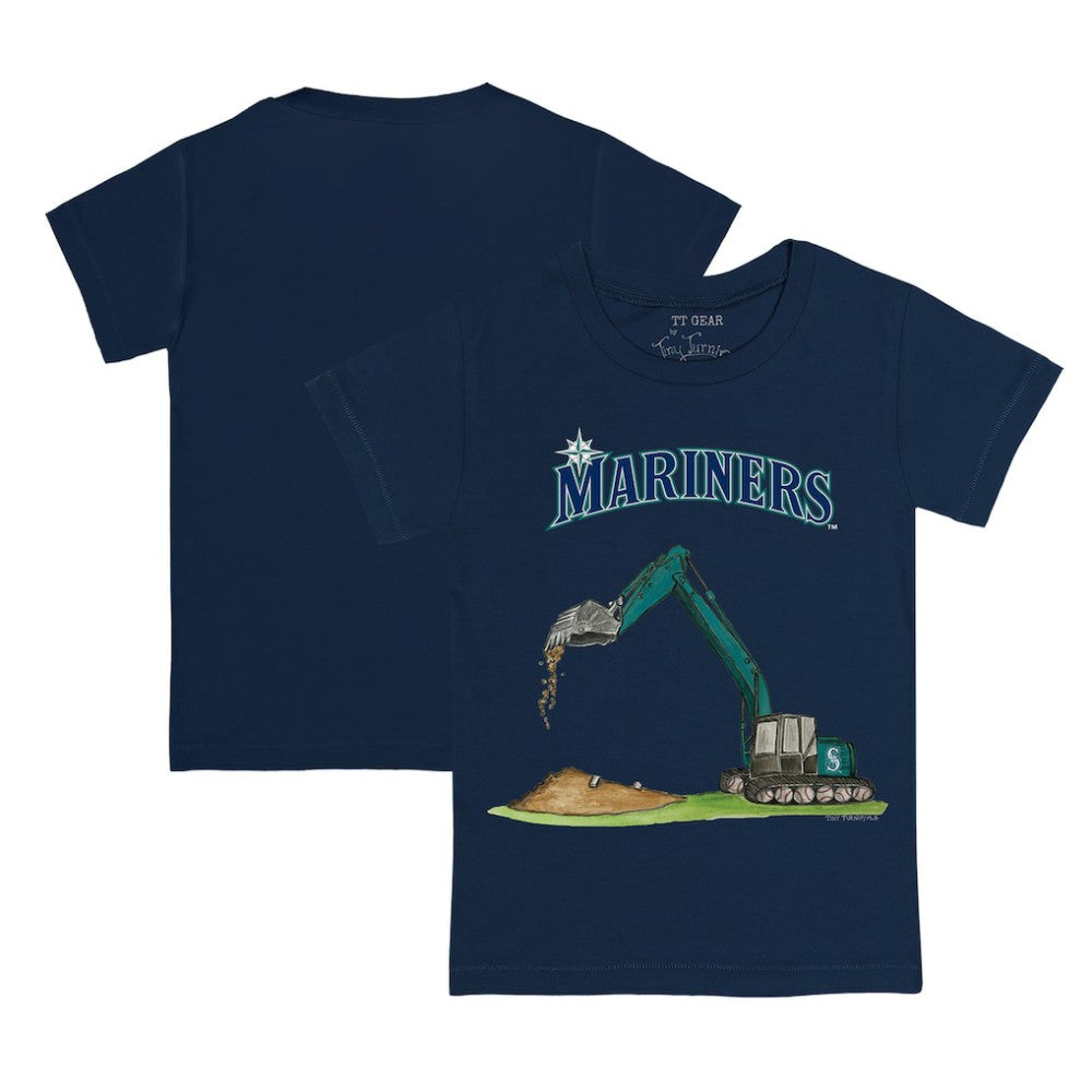 MLB Seattle Mariners Tiny Turnip Youth Excavator T-Shirt