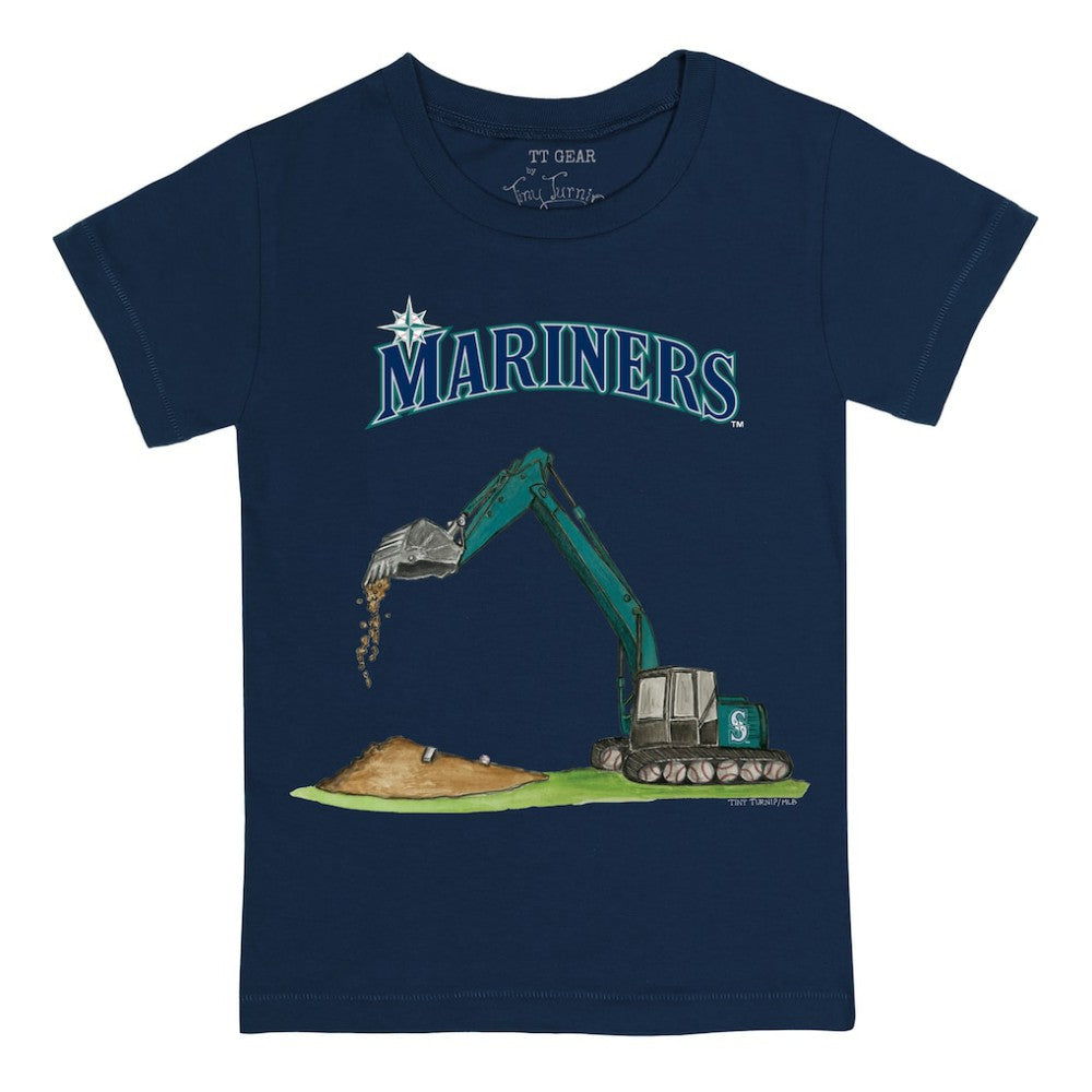 MLB Seattle Mariners Tiny Turnip Youth Excavator T-Shirt